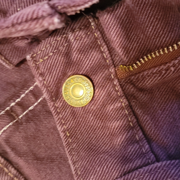 Plum cut offs - Picture 3 of 6